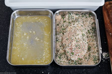 Hähnchen breast fillet with Parmesan crust